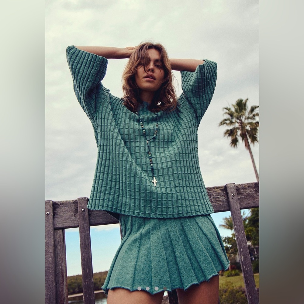 NWOT size XS Free People Kenzie sweater set